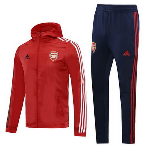 Rompevientos Arsenal Conjunto Completo 2020/21 Rojo